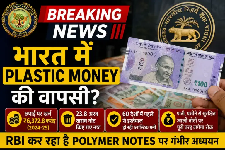 भारत में Plastic Money की वापसी? RBI कर रहा Polymer Notes की तैयारी